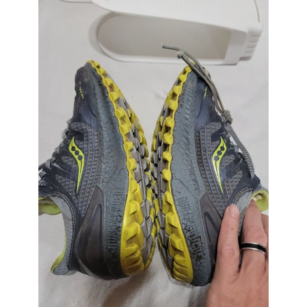 Saucony Womens Xodus ISO 3 S10449-1 Blue Running Shoes Sneakers Size 5 READ - Picture 6 of 10